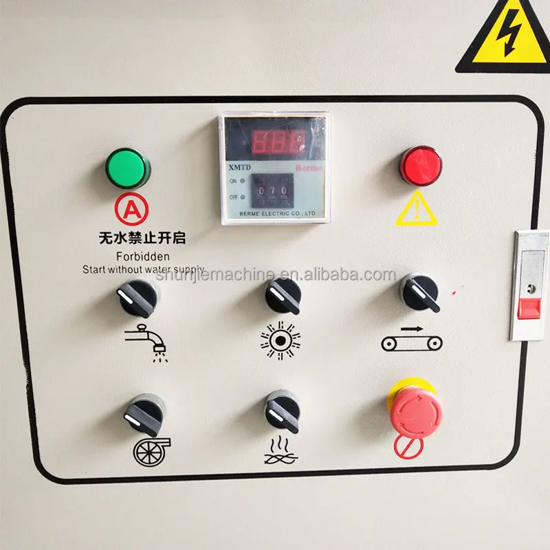 Wholesale 1200-1800 mm  Auto Horizontal Glass Washing Machine Glass Cleaning Drying