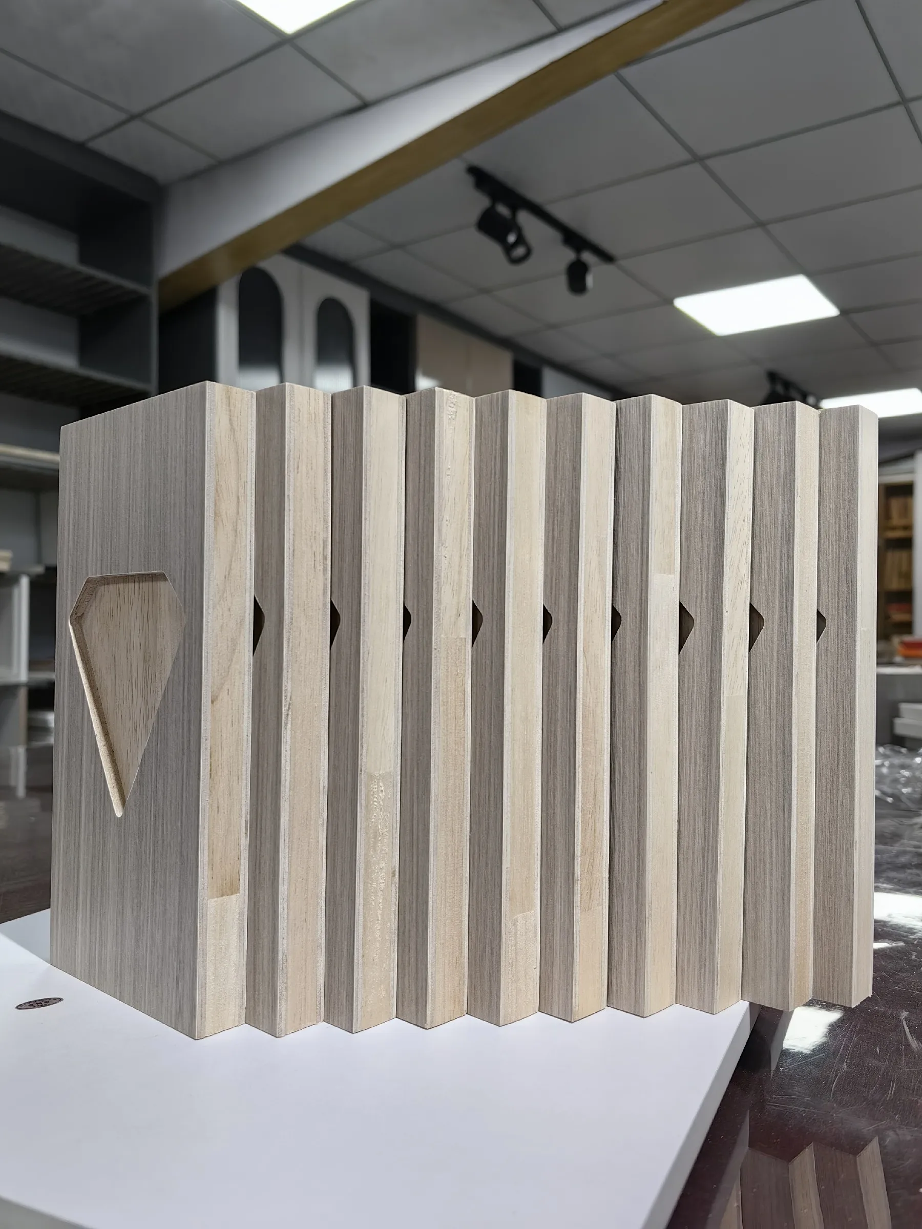 2024 Modern Design Oak Finger-Jointed Block Board Versatile 12mm Compact Laminate for Home Office Attractive block Panel