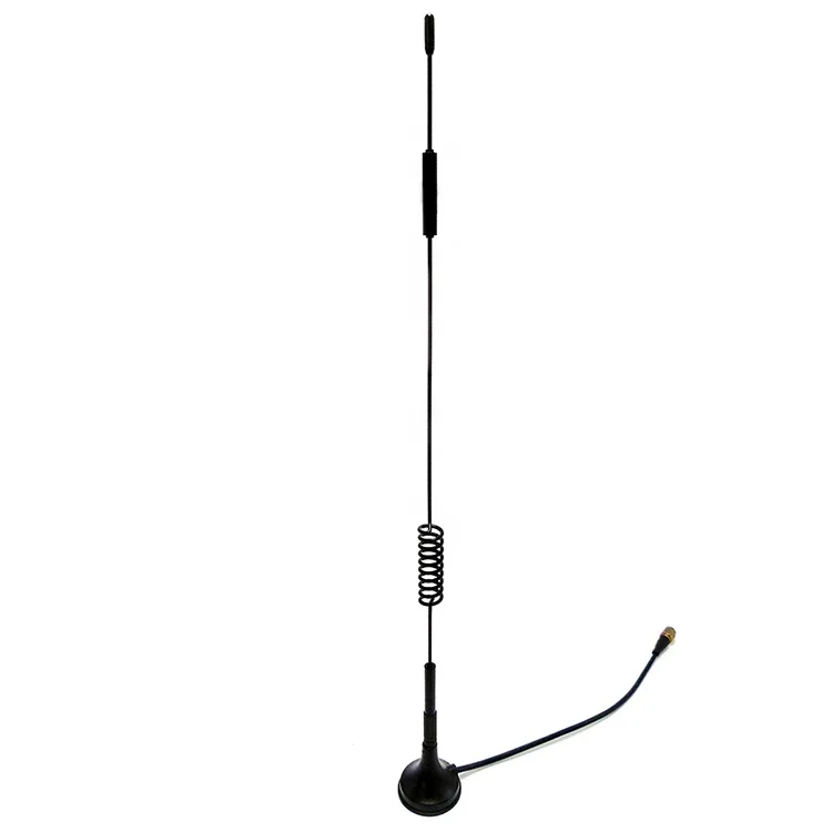 3g 4g 5g Wifi router base station antenna magnetic base metal spring antenna with SMA