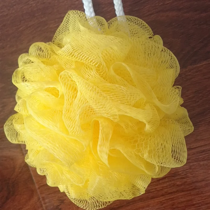 Лидер продаж губка для ванны loofah loofahs 60 г желтая