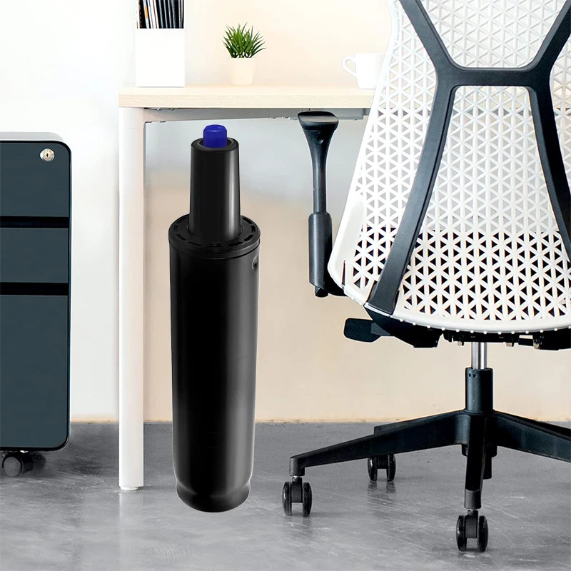 Rotatable office chair adjuster hydraulic pneumatic gas spring extension plated chrome 100mm 120mm cylinder gas spring