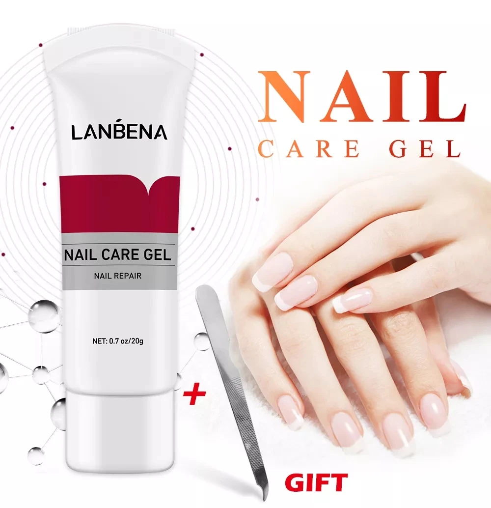 LANBENA Foot Nail Fungus Treatment Essence Nail Repair Gel Fungus Onychomycosis Treatment with Nail File gift