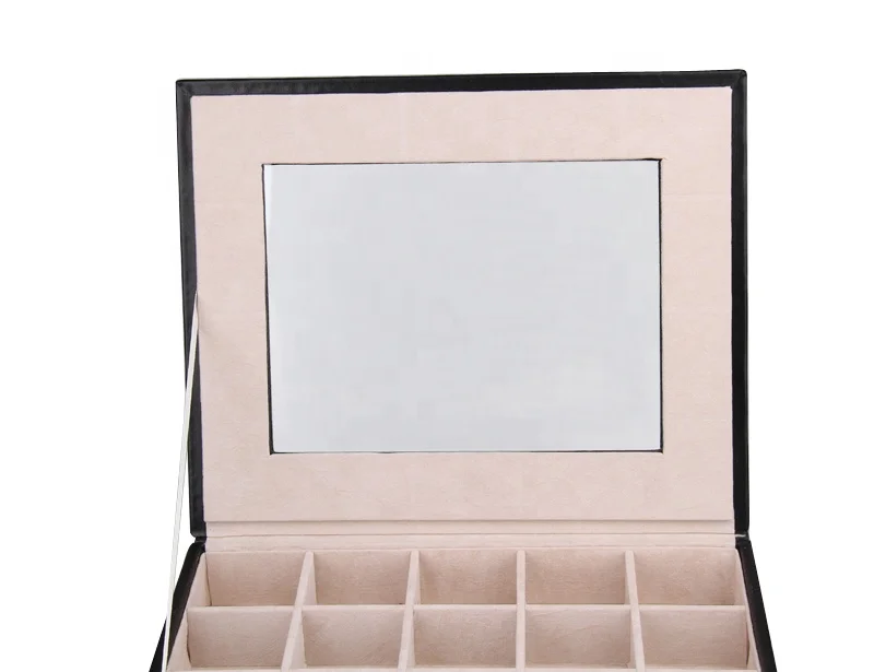 Faux Leather Medium Jewellery Organizer Vintage gift for Women necklace box jewelry ring box luxury jewelry organizer