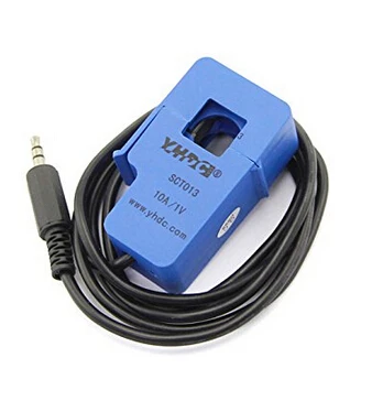 10A/0-1V 13mm opening size split core current transformer with cable