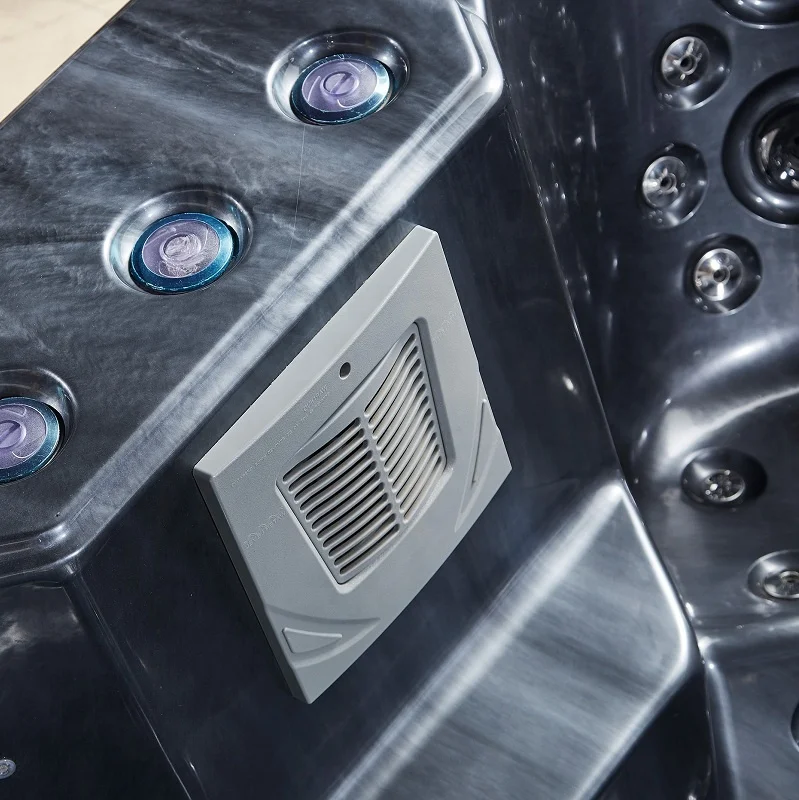 Luxurious 6 Persons Outdoor Swimming Spa Pool Acrylic Whirlpool Hydro Air Blower Bubble Massage Hot Tubs