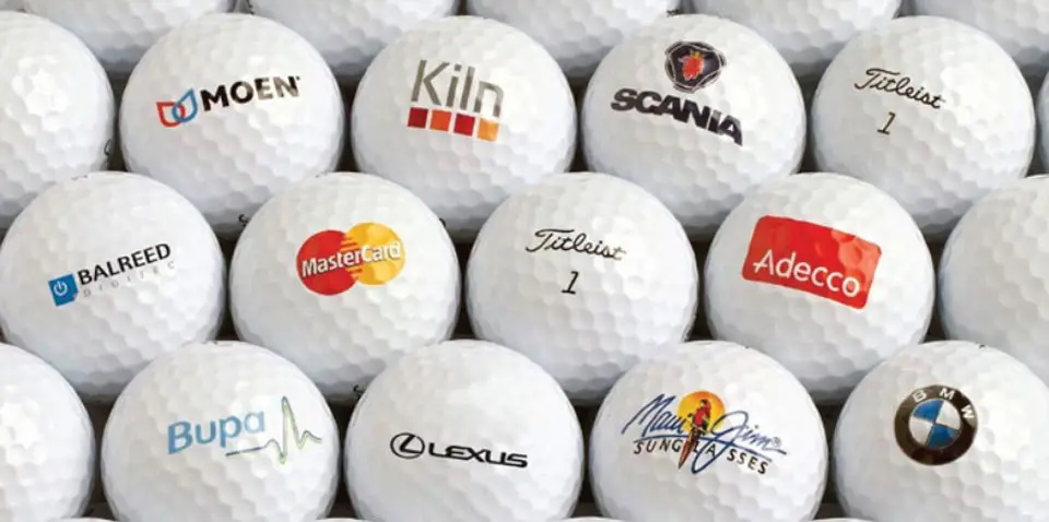 Custom Golf Ball Logo Text Printing Personalized