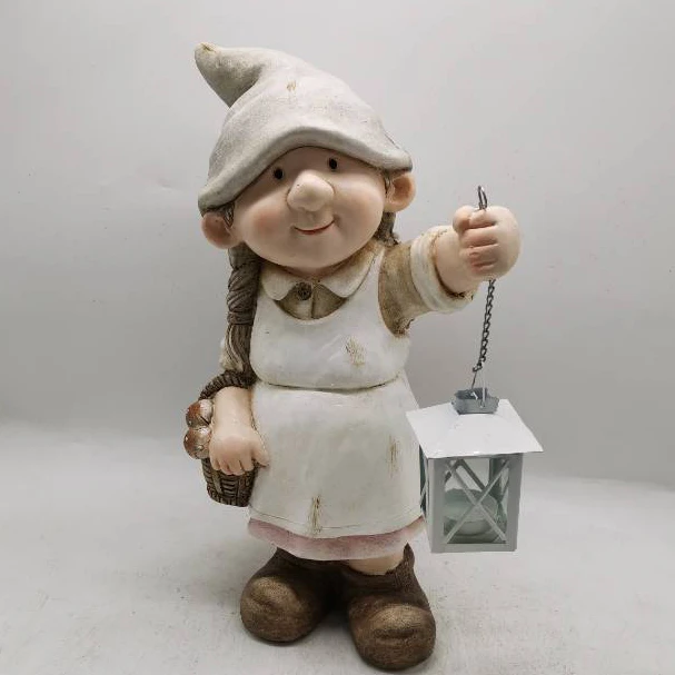 Decoration Cute Resin Garden Dwarf Statue in Garden Dwarf Statue Hot Selling Outdoor Home Decoration Eco-friendly Handmade
