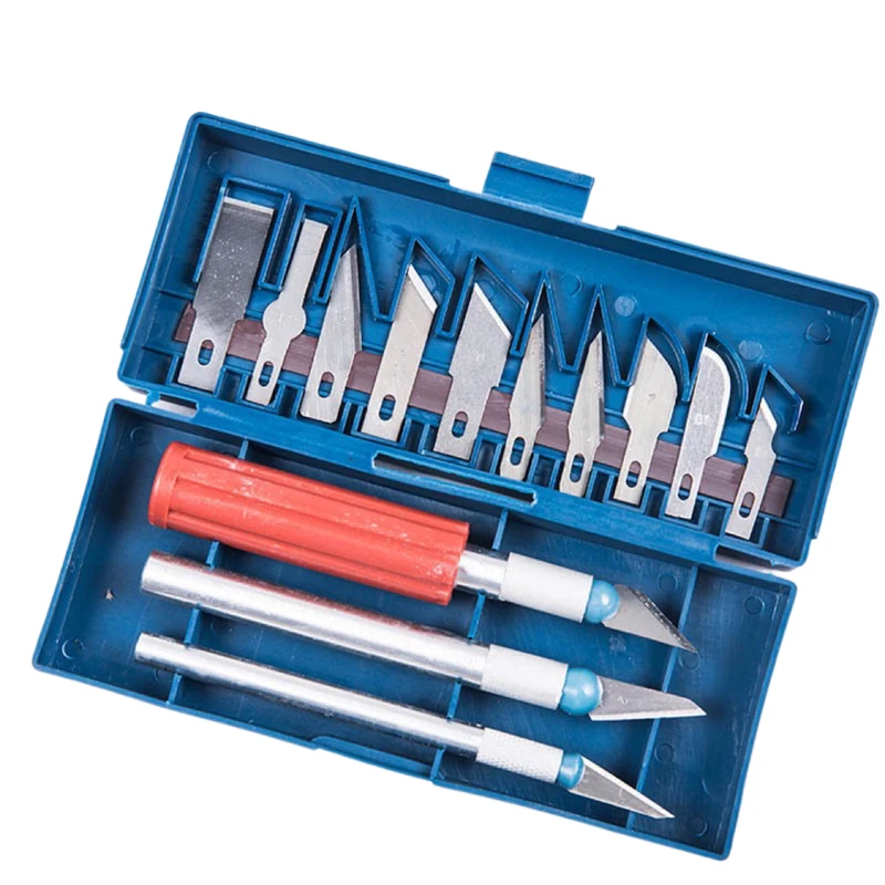 Multi Functional Knife Steel Aluminum Handle Fruit Wood Carving Knife