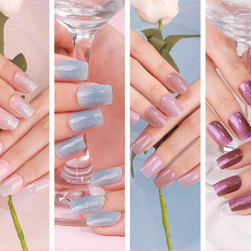 Wholesale OEM Private Label Colors Gel Nail Stickers Premium Quality Nails Polish Products from Trusted Supplier