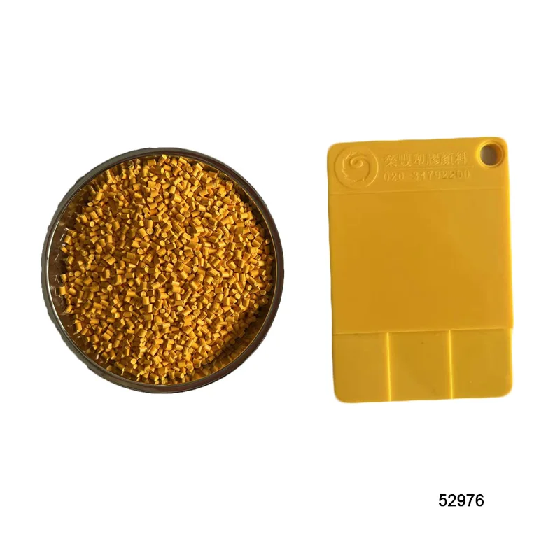 yellow  masterbatch