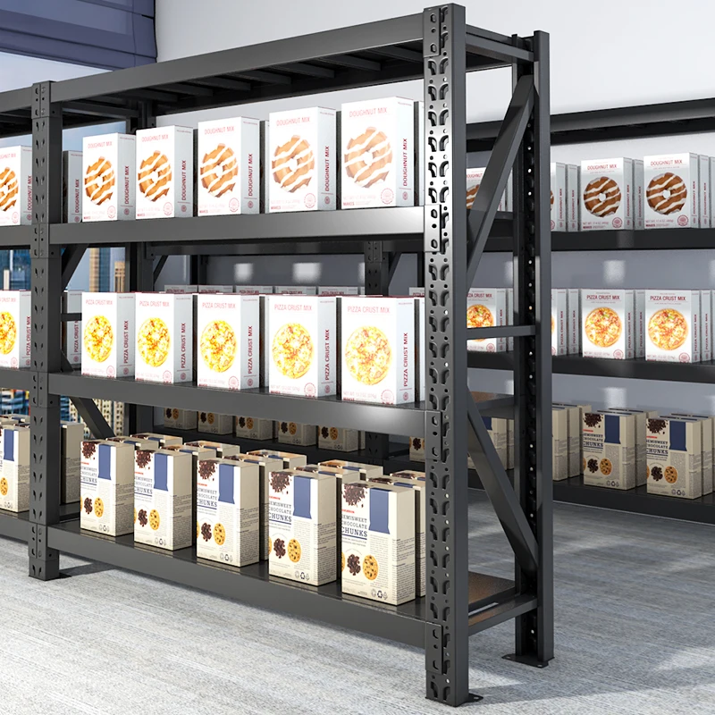 Multi-Layers Medium Duty Aluminium Storage Rack for warehouse or industry