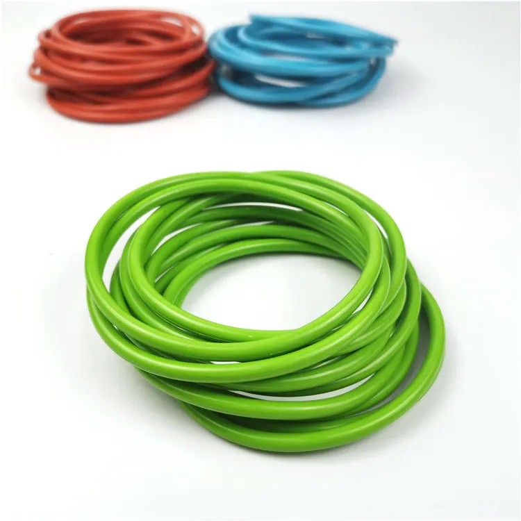 Colorful elastic oil resistance NBE HNBR FKM EPDM FEPM Silicone o rings for industry