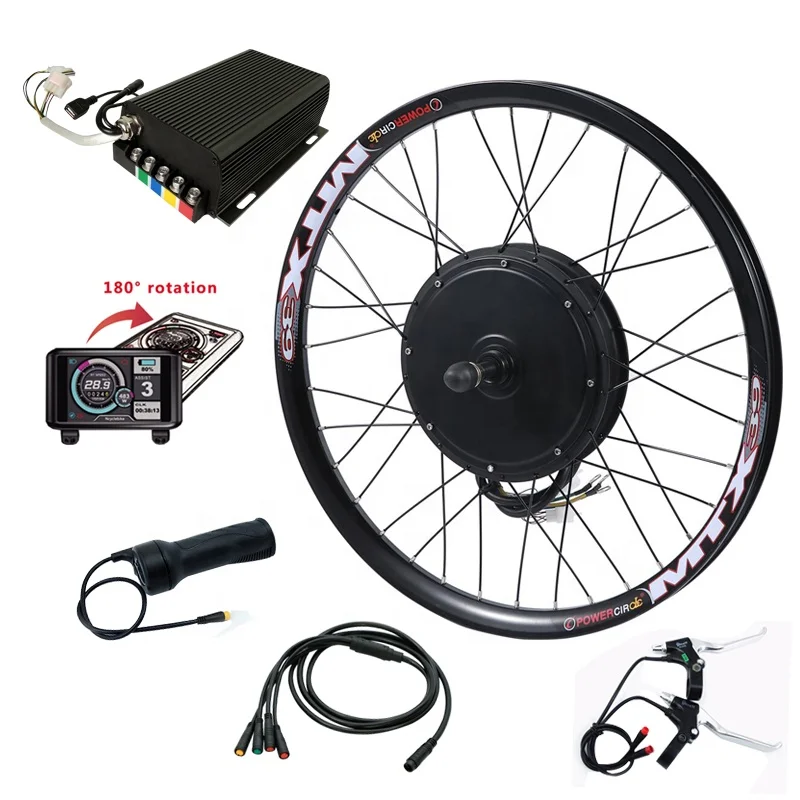 48-72v Sabvoton Controller 3000w комплект для переоборудования электрического велосипеда с цветным TFT-дисплеем
