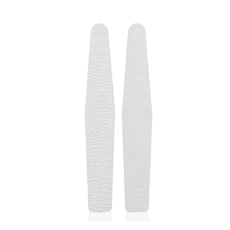 Neiss 1000pcs logo custom diamond round square moon 5 shapes nail file with 80/80 100/100 180/180