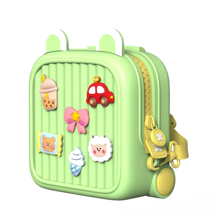 Wholesale Trendy Cartoon Kindergarten Kids Travel Small Backpack School Mini Toddler Pink Bags For Girls