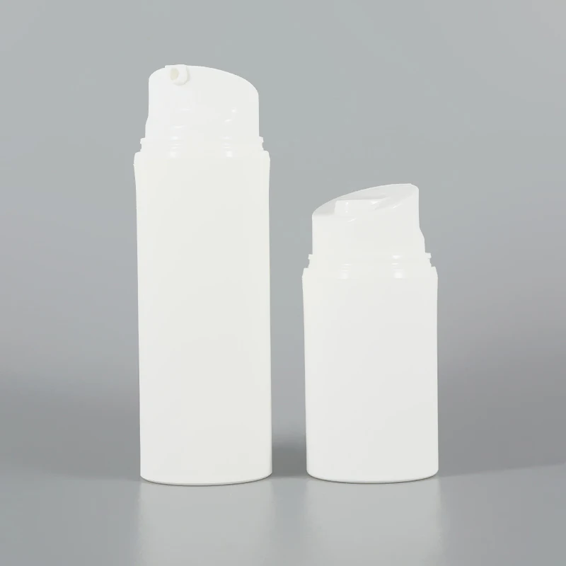 New design 30ml 50ml 80ml plastic airless cosmetic bottle for lotion