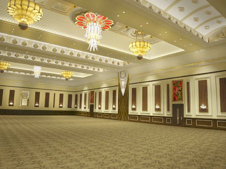 Custom ceiling design Precast glass fiber reinforced gypsum component GRG