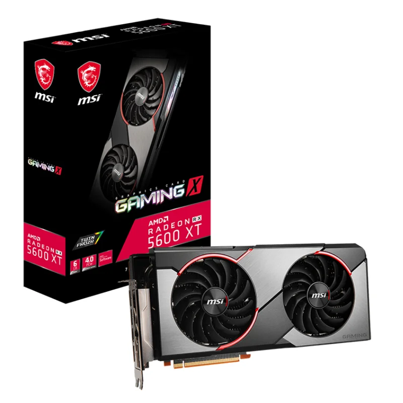 Hot Sale MSI RX 5600 XT 6GB AMD Radeon DDR6 GPU Gaming Graphics Card RX 5600XT