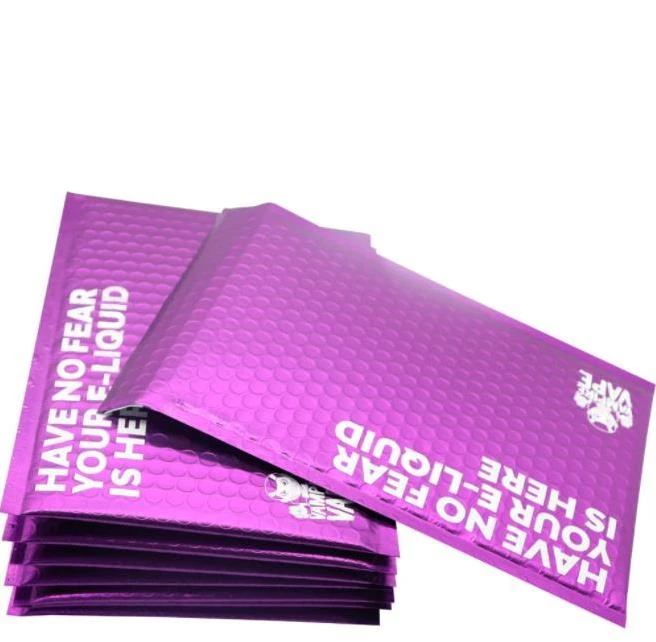 Aluminum Bubble Mailer Customized Foil Mailing Envelopes Protective Co-extruded Film Bag With Logo