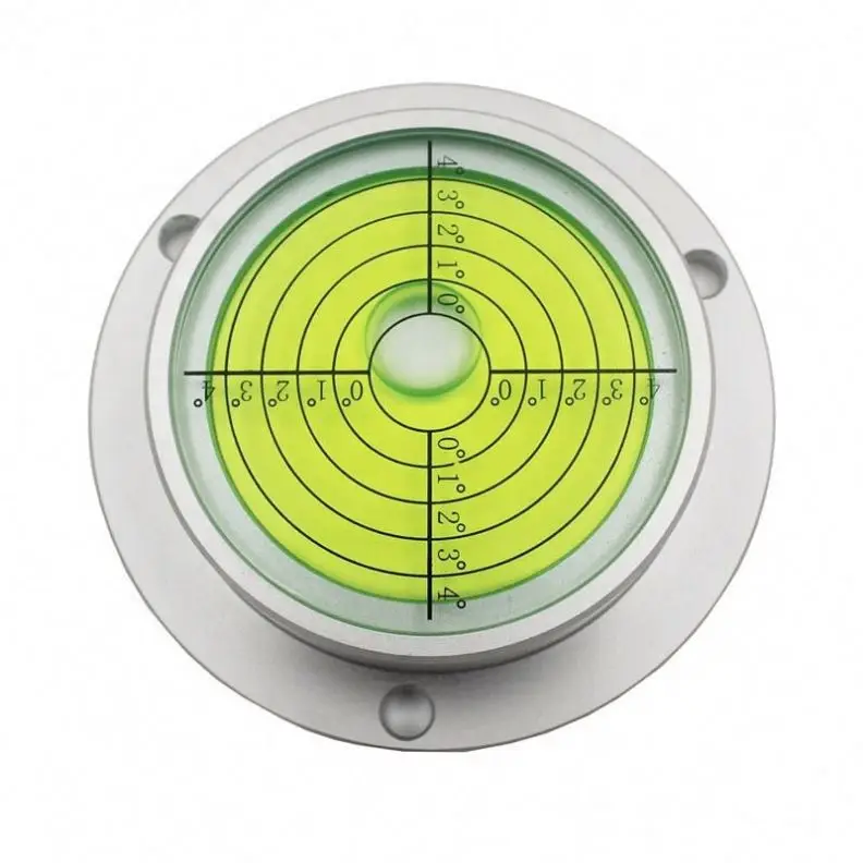 Customized Metal Level Bubble circular bubble level for private label