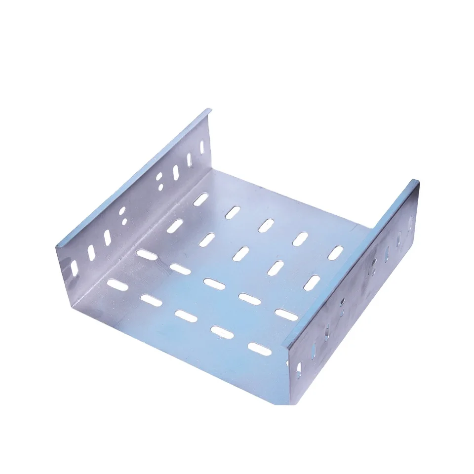 Factory Direct Sale High-Quality Aluminium Galvanized Cable Tray Cover Perforated Cable Tray Outdoor Cable Trunking