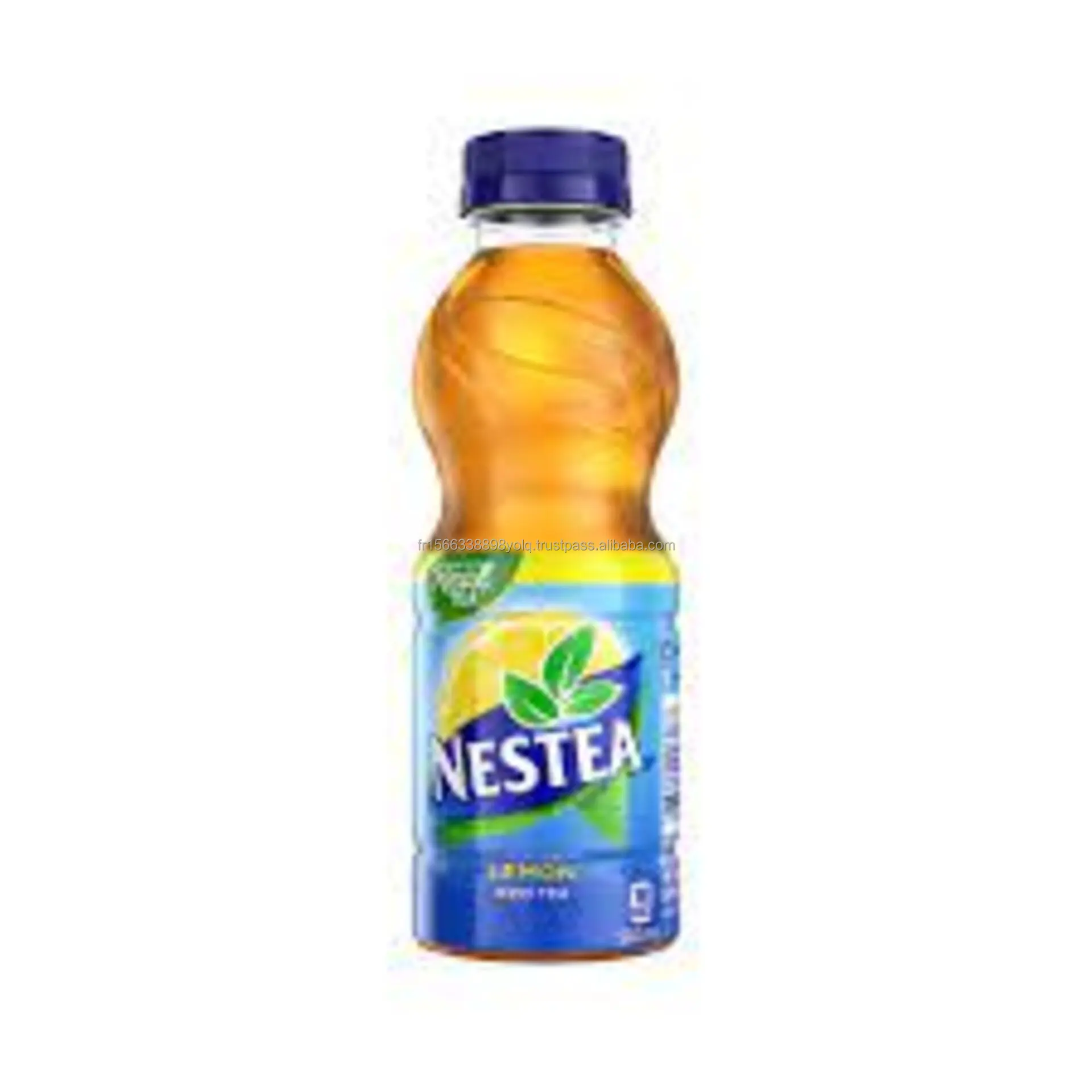 Nestea Iced Tea Lemon, 400 gram with Free Sipper, (makes 1 Litre) - Lemon Ice tea