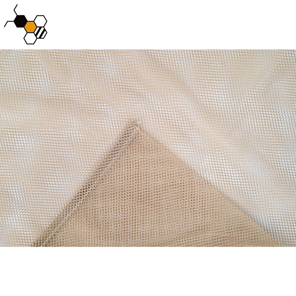 Beekeeping Tools Beehive Mesh Transport Bag Breathable Mesh Bag with Drawstring Net Bag