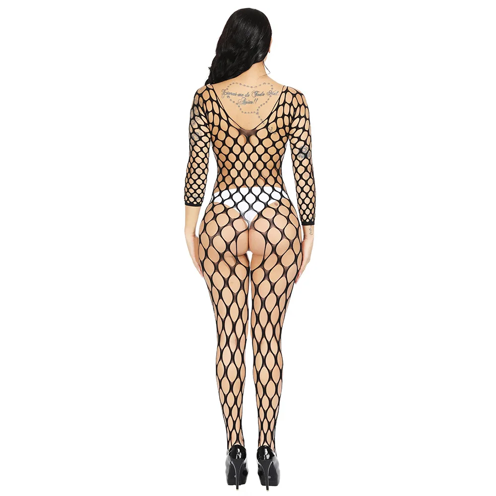 One Piece Jumpsuit Mesh Body Stocking Fishnet Sexy Lady Body Stockings Sexy Fishnet Lingerie Bodysuit Sexy Set for Women
