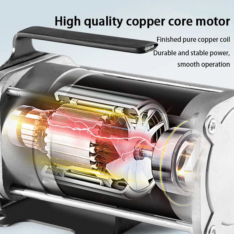 Cavitt 220V Self-Priming Stainless Steel Electric Honey Pump Flexible Pump Explosion-proof pump With Flow Meter And Hose Reel