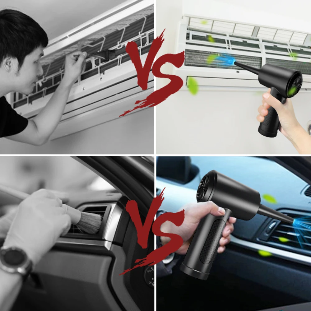 Tools and equipment cleaning For Computer Keyboard Car Electronic Equipment Rechargeable Cordless Electric Air Duster