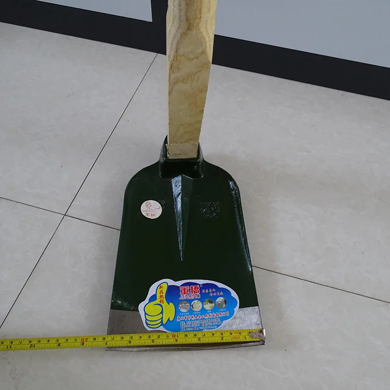 Manufacturer wholesale H301 hoe farming tools forged garden hoe farming hoe with Horseshoe-Shaped socket