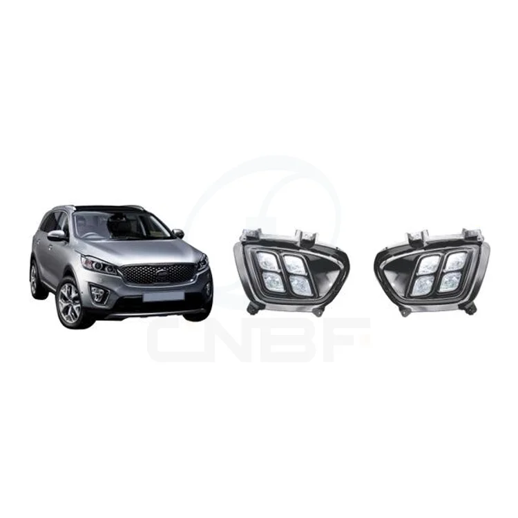 CNBF Car Headlamps Led Headlight Super Bright Fog Lamp For KIA SORENTO 2015-2016