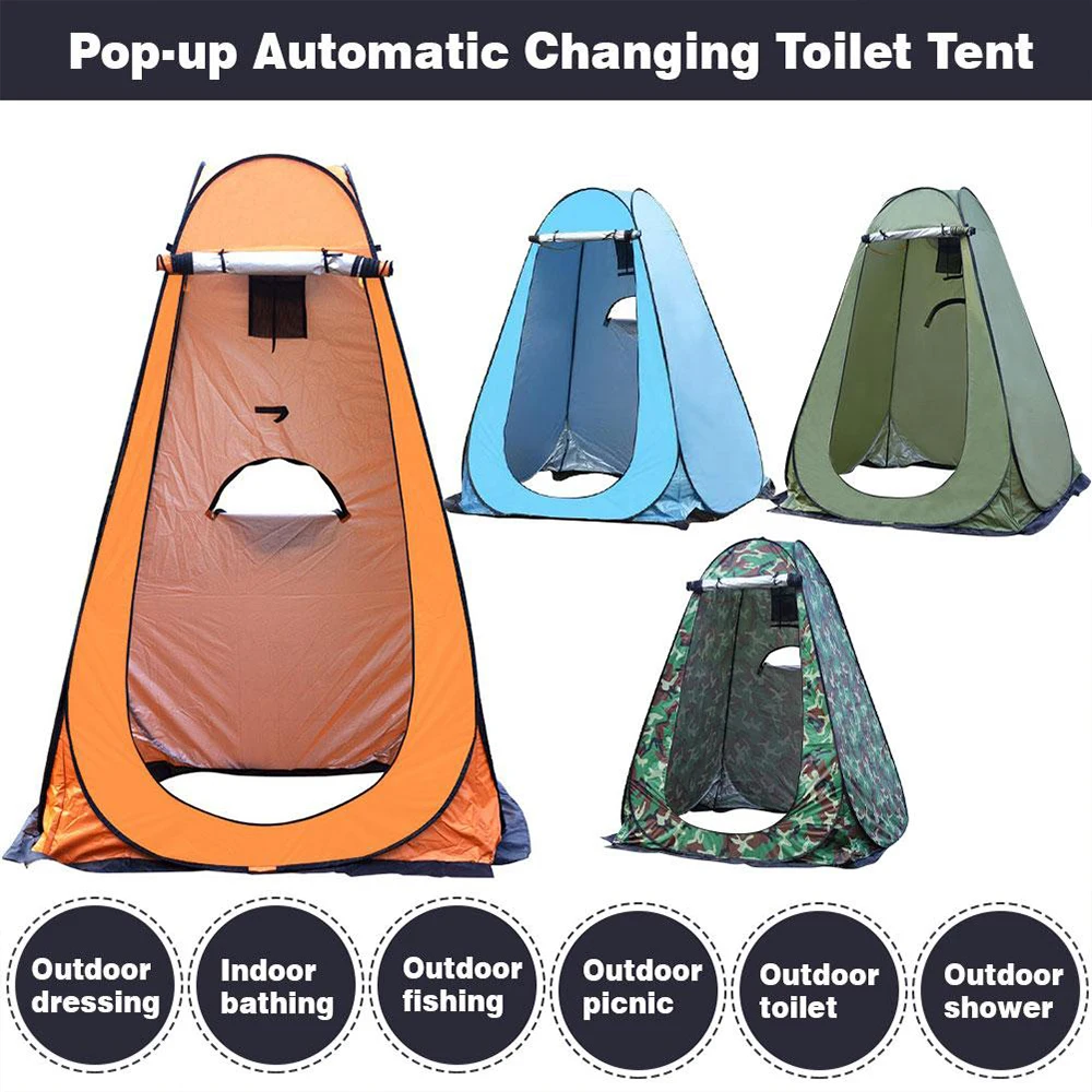 Wholesale Privacy Pop Up Shower Tent Pop Up Dressing changing Tent Beach Toilet Shower Changing Room With Carry Bag