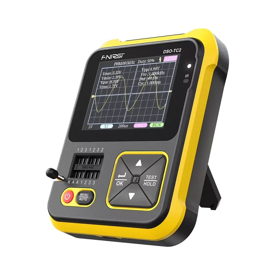 Портативный цифровой осциллограф два в одном Dso-tc2 портативный электронный Diy