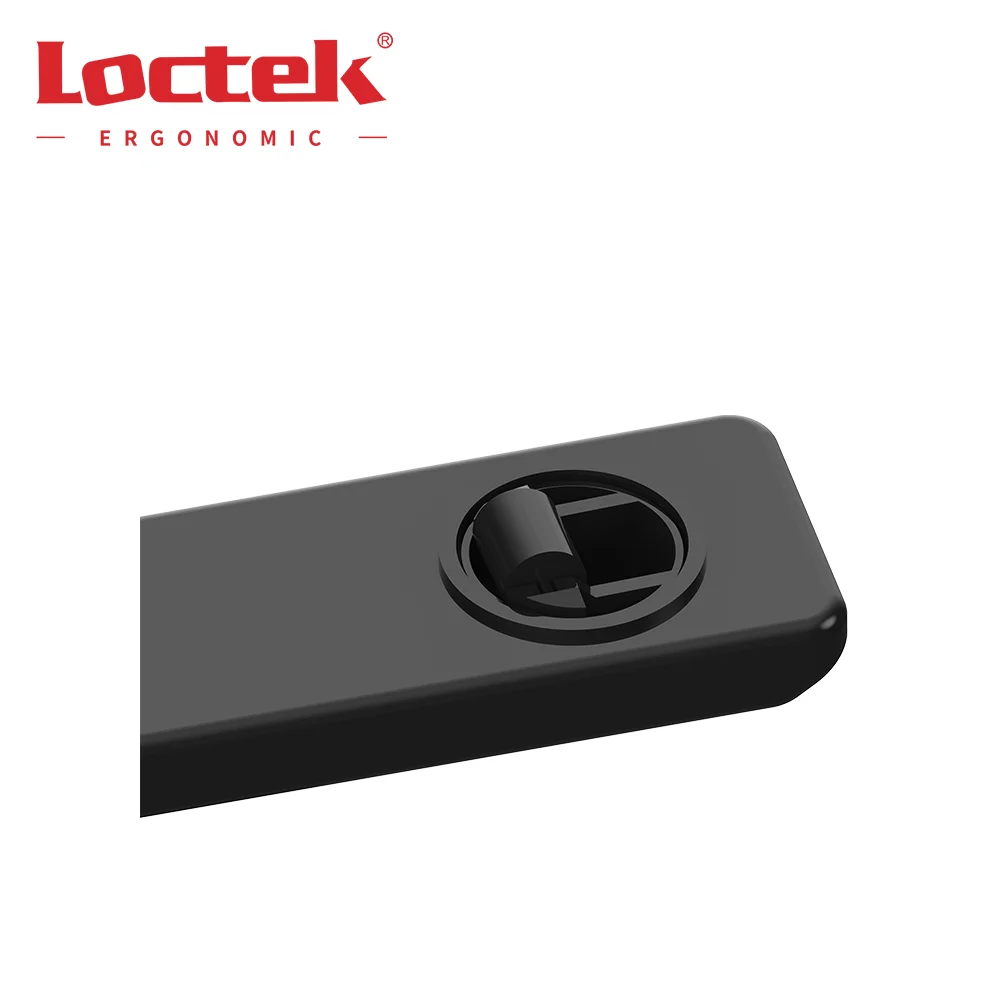 Gas Spring Side Table Movable Portable Small Height Adjustable Laptop Sofa Table with Wheels Loctek MT026