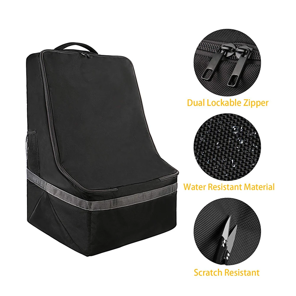 car seat travel transport bag for checked luggage in store for airplane