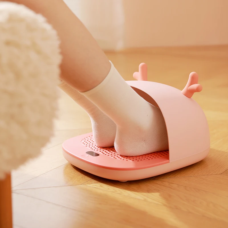 Portable cute small reusable winter graphene infrared heat electric foot warmer