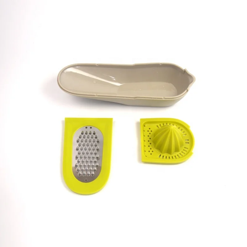 4 in 1 Portable Manual Citrus Juicer Hand Press Lemon Squeezer With Storage Lemon Lime Squeezer