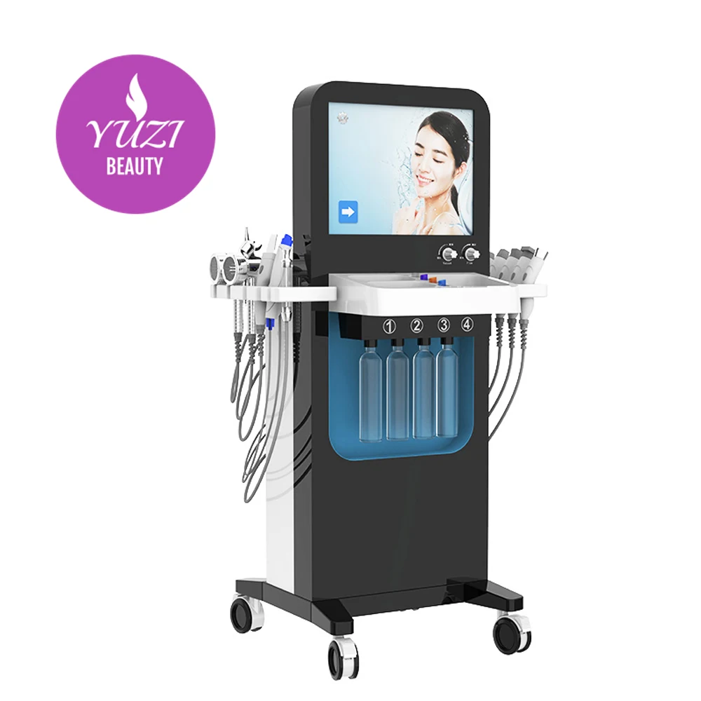 2023 Maquina Hidrofacial Face Hydra Hydro Hidrafacial Handle Rejuvenecimiento Hidro Facial De La Piel Microdermabrasion Machine