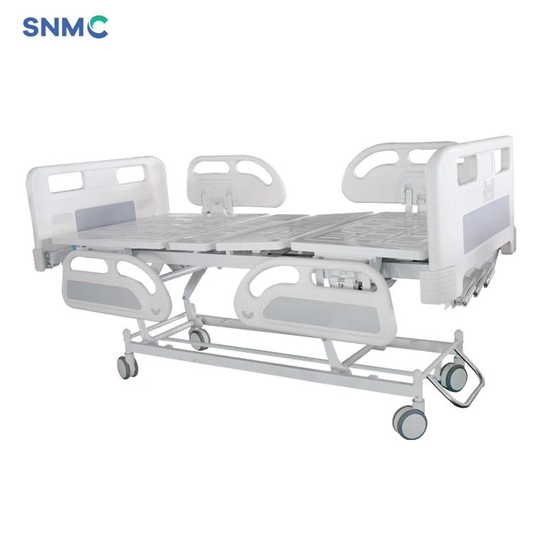 Hot selling hospital equipment 3-crank manual medical Hospital Bed Nursing Bed Patient Bed for clinic