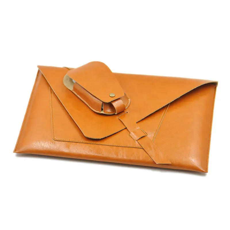 OEM сумка для ноутбука, чехол из микрофибры, кожаный чехол для MacBook Pro Retina & Air 12 13 14 15, многофункциональный дизайн, чехол для мыши