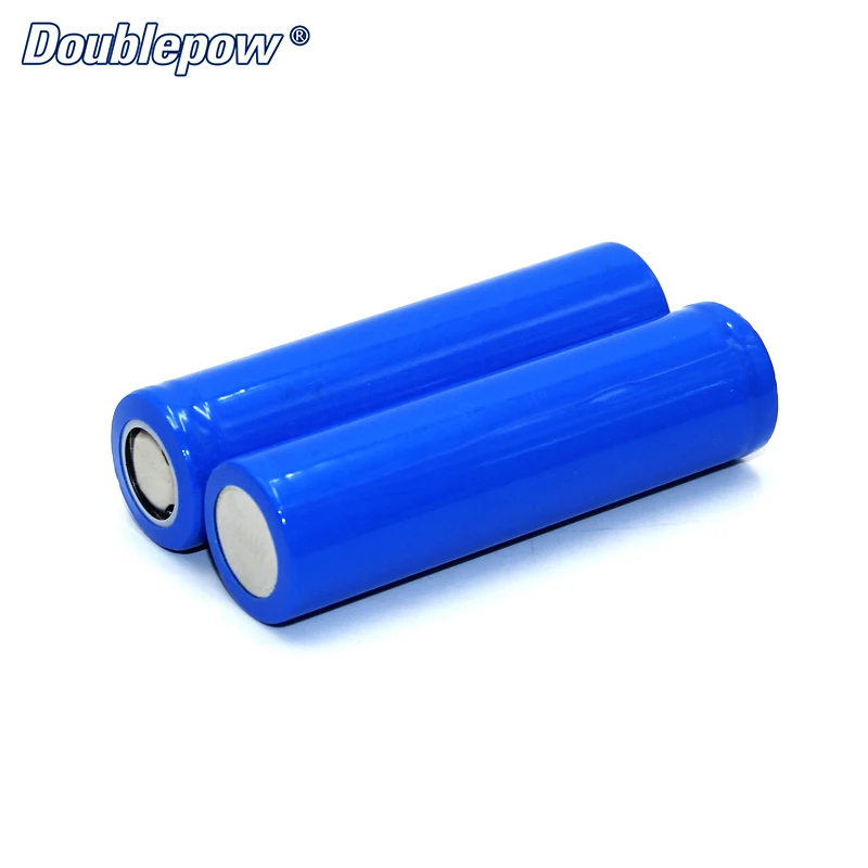 Doublepow 3.7V 1500mAh Flat Top Li-ion Battery ICR18650 Li-Ion Rechargeable 3.7V 18650 Battery Cell