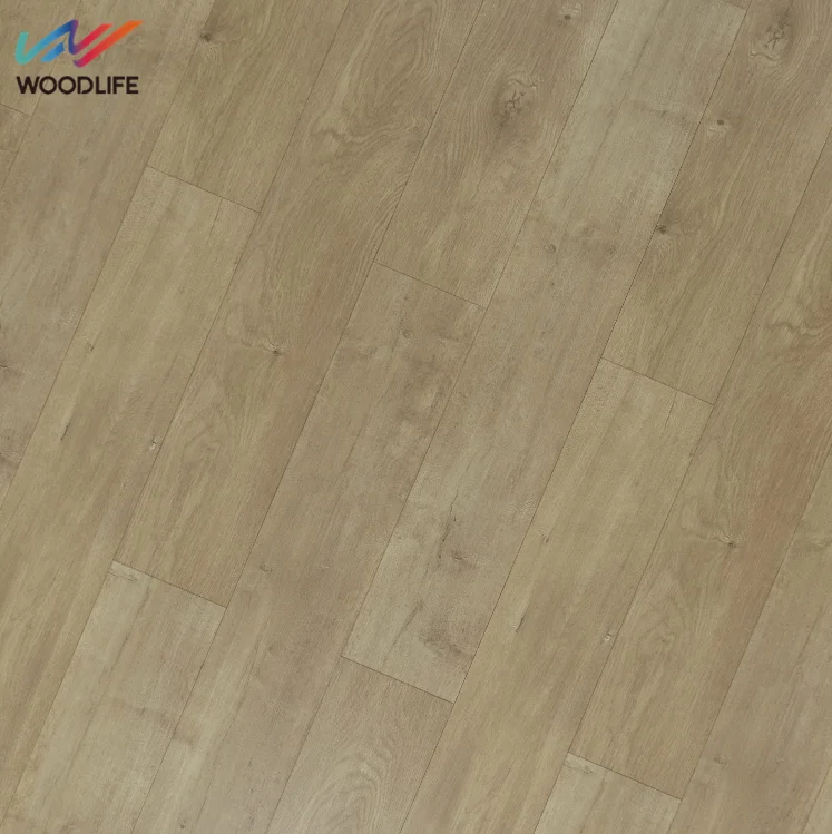Hot sales 8mm 12mm high density board laminated parquet flooring