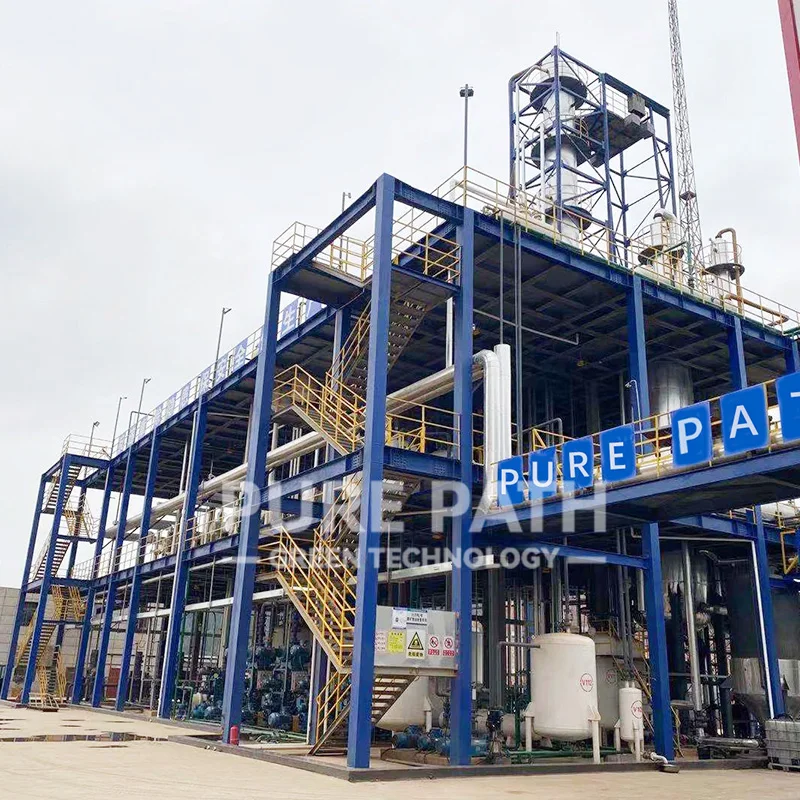 Desulfurization technology Produce Low Sulfur Diesel Waste Oil To Diesel Distillation Convert Plant