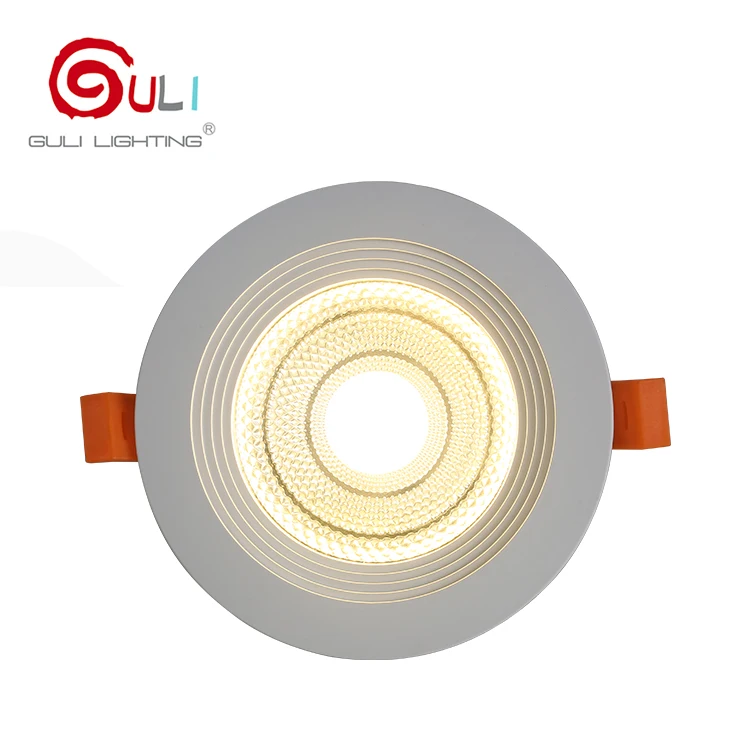 Customize High Quality hotel indoor lighting 5 7 12 18 25 30W cob round led downlight