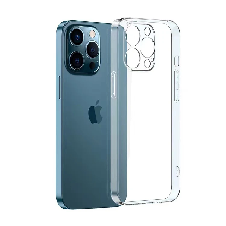 Slim Thin Flexible Clear TPU Scratch-Resistant Gel Rubber Soft Skin Protective Case Cover with camera protection