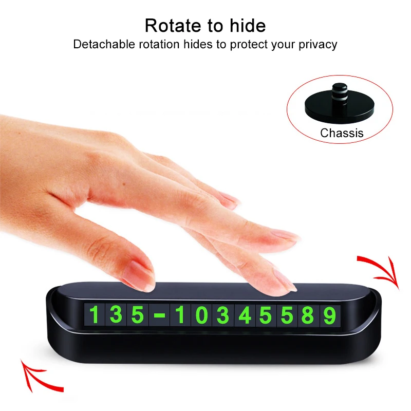 
Ersan Phone Number In Car Parking License Plate Temporary Stop Sign Temporary Car Parking Card Phone Number Card Plate 