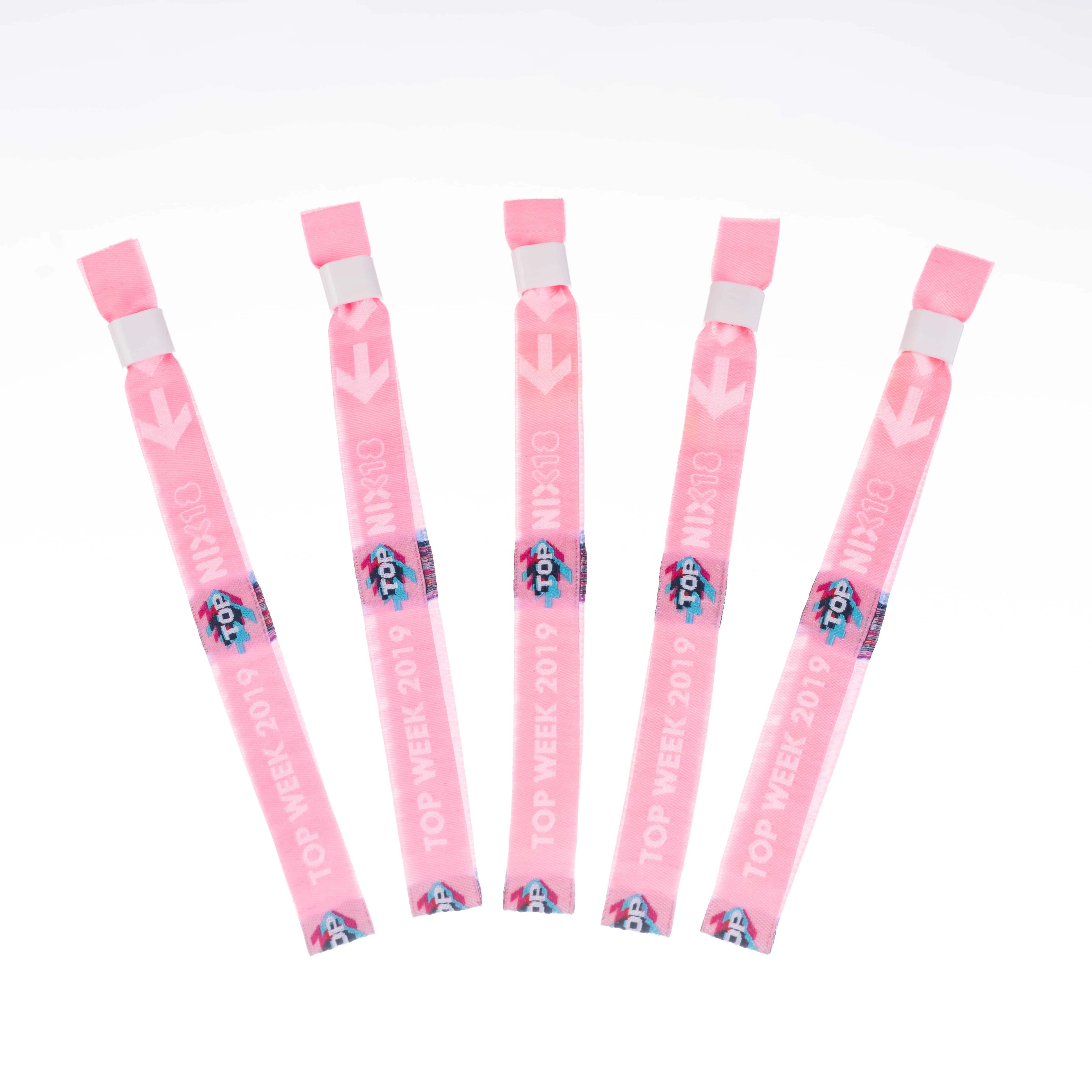 Тканевый браслет для билета