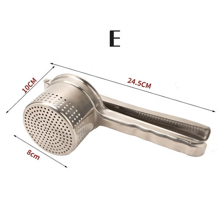 Amazon hot selling Kitchen Stainless Steel Mash the garlic Hand garlic cutter  Kitchen Gadgets