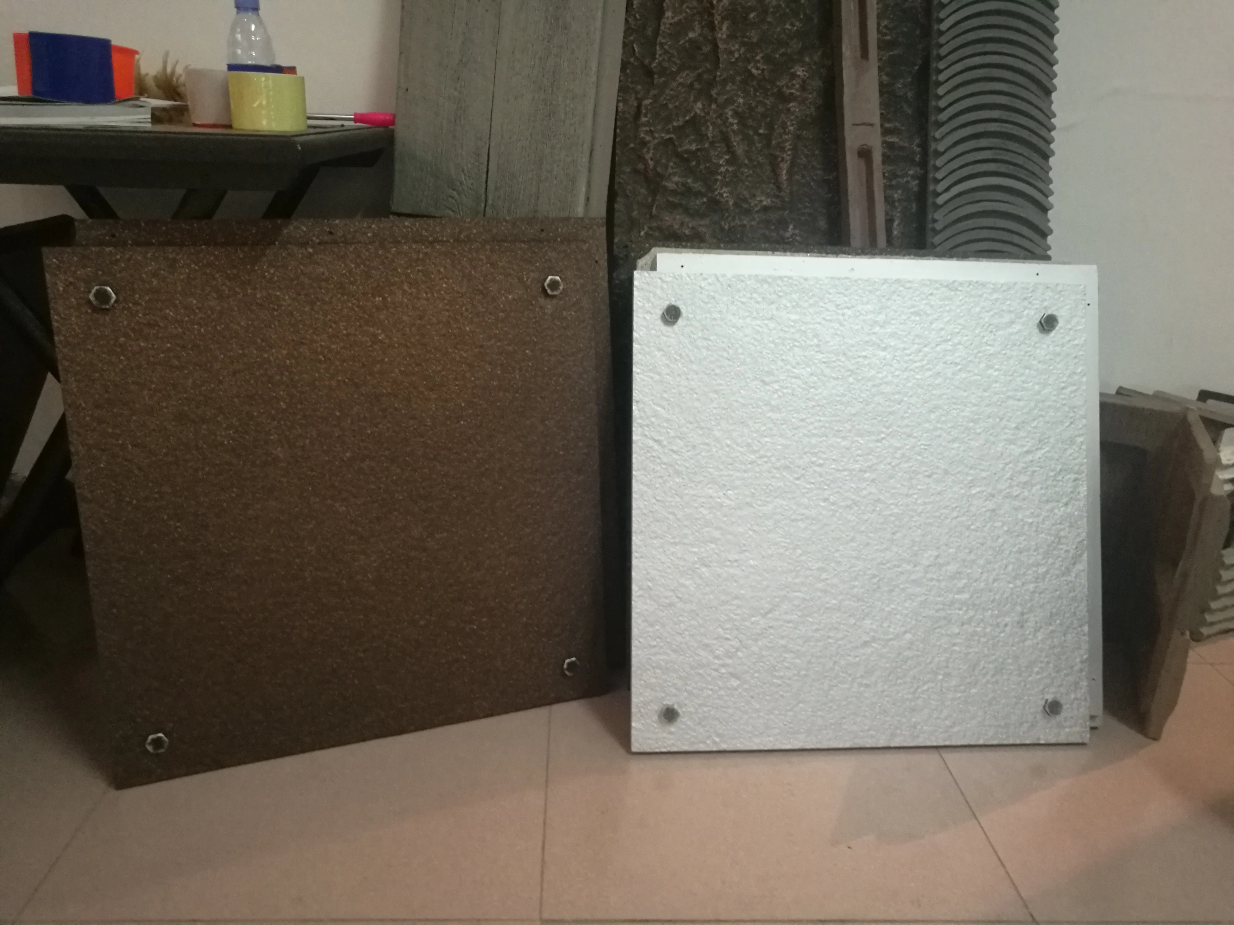 PU Decorative Wall Panel Concrete Effect 60*60CM